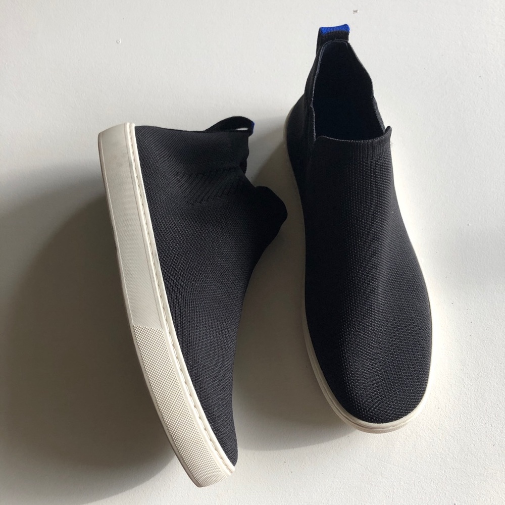 Rothy's Black Slip-On Sneakers
